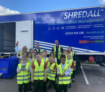 Shredall SDS Group Supports Recycling Week at Hawthorne Primary School