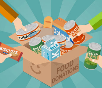 Shredall SDS Group give back to local food bank