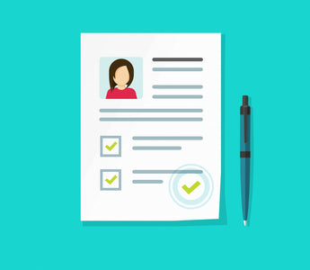 What should be in an employee personnel file?