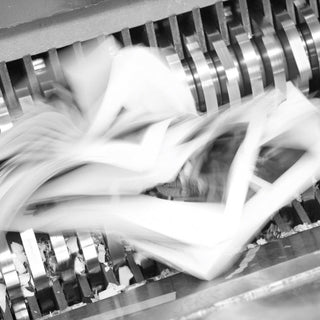 What is cross cut shredding and why is it critical?