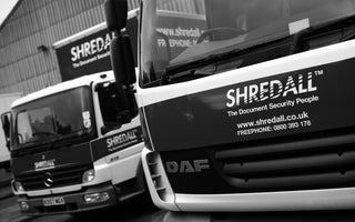 New MDX-1 Confidential Paper Shredding lorry arrives at Shredall HQ