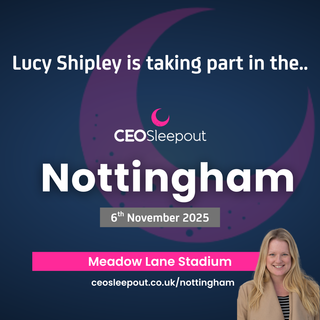 Shredall SDS Group director joins CEO Sleepout Nottingham to fight  homelessness