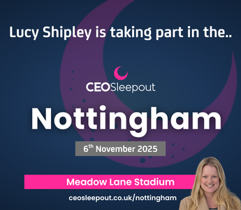 Shredall SDS Group director joins CEO Sleepout Nottingham to fight  homelessness