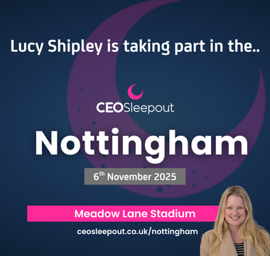 Shredall SDS Group director joins CEO Sleepout Nottingham to fight  homelessness