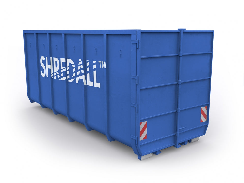 Lockable enclosed skips for confidential bulk shredding and recycling ...
