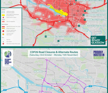 COP26 Road Closures in Glasgow - what this means to your service?