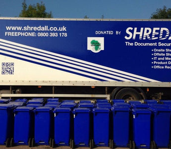 Where do old shredding trucks go to retire?
