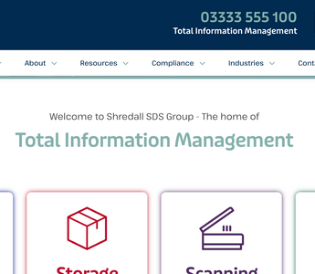 shredall sds group new website.