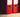 Two red file boxes.